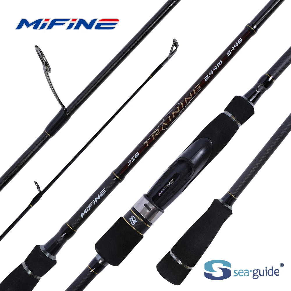 MIFINE JIG TRAINING SPIN Spinning Rod Lure Weight 3-14g/5-21G/ 7-28g/10-42g/12-56g/20-85g Bass Fishing Rods Saltwater Freshwater