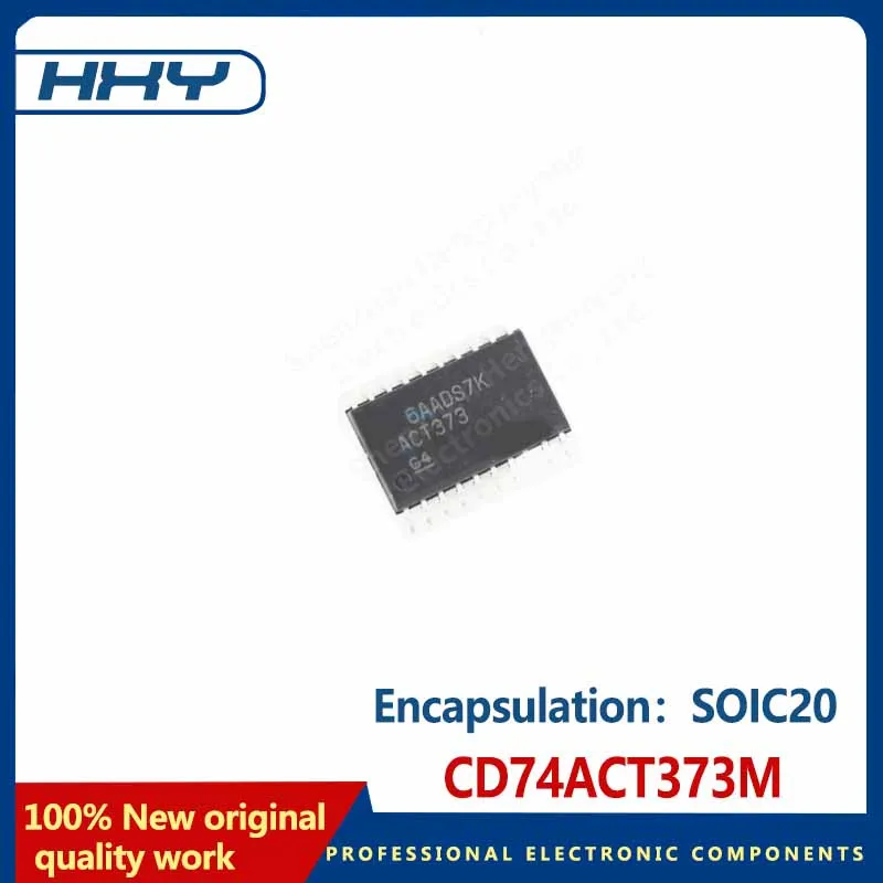 5PCS   CD74ACT373M package SOIC20 8-way tri-state D-type latch