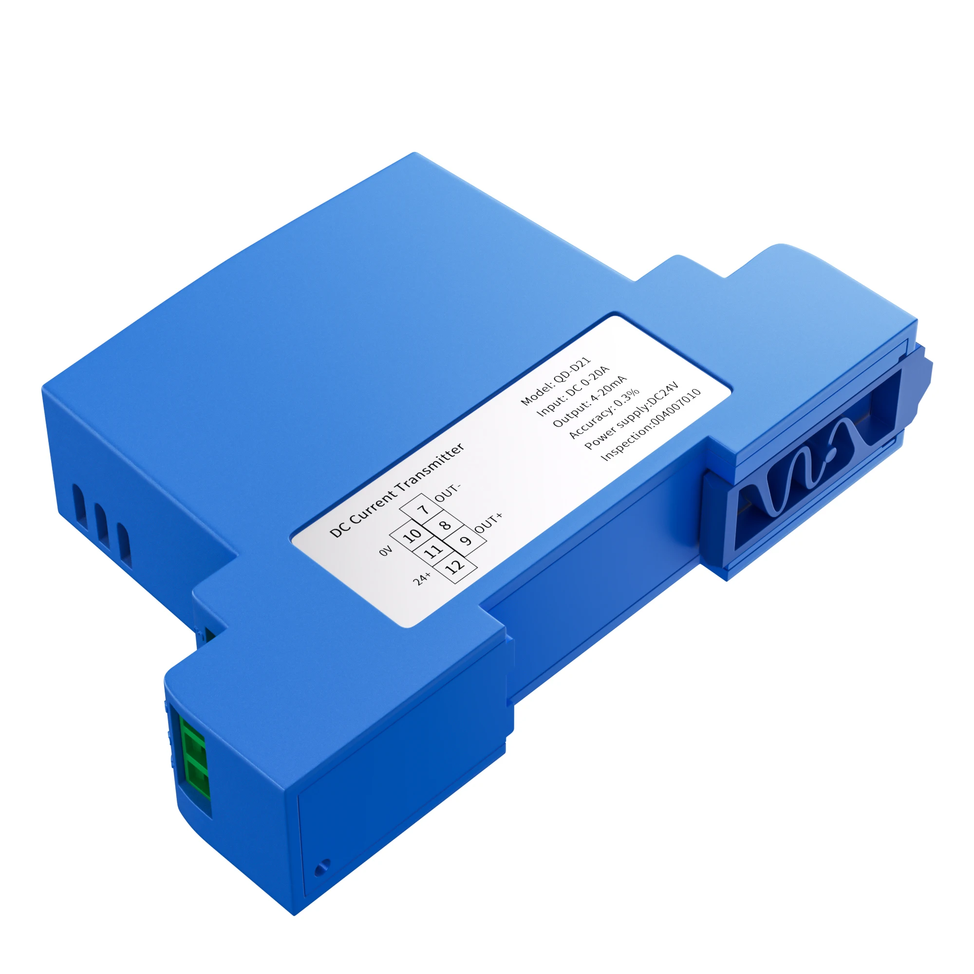 DC 0-10A 4-20mA 0-20mA 0-10V 0-5V Current Transducer 4-20mA Current Signal Transmitter Sensor