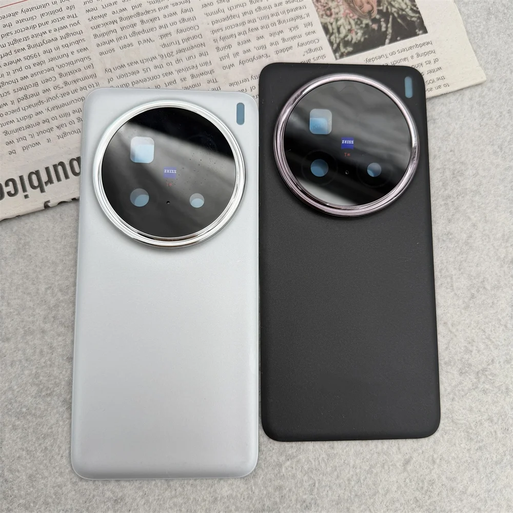 Image of Für Vivo X200 Pro V2413 Rückglasabdeckung X200 V2415A Rückseitige Gehäuseabdeckung Telefon-Deckel Ersatzteile Mit Kameralinse