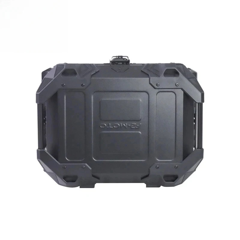 Hongsheng Products Factory Direct Sales F2-moto 45L Motorcycle Tail Boxes with Folding Plate H Corner Protector on Both Sides