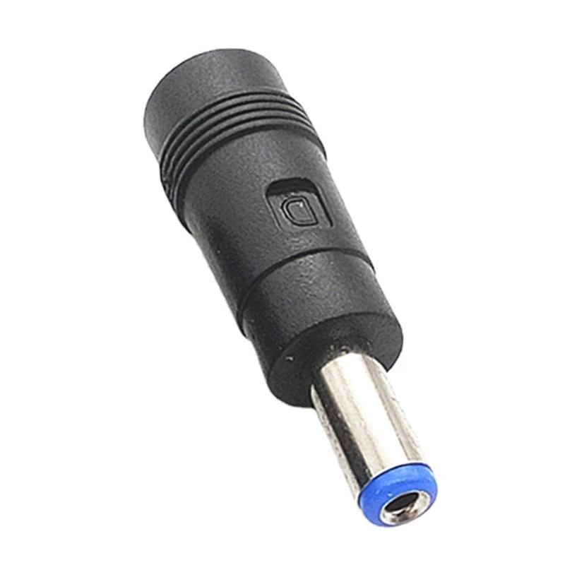 Portable DC5521 Female to DC5.5x2.1mm Male Converter Adapter Power Conversion Head for Various Laptops Brands