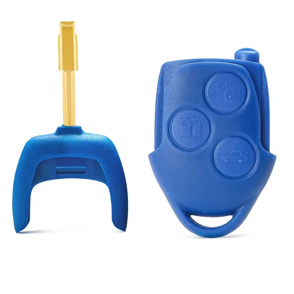 

KEYECU 3-кнопочный 433 МГц 4D63 чип для Ford Transit WM VM 2006-2014 Автомобильный дистанционный ключ-брелок 6C1T15K601AG