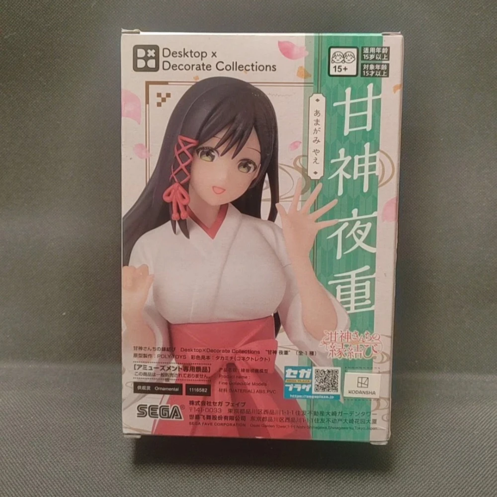 Tersedia SEGA Original Genuine Desktop×Decorate Collections Amagami-san Chi No Enmusubi Amagami Yae 16cm Anime Model Toy Figures