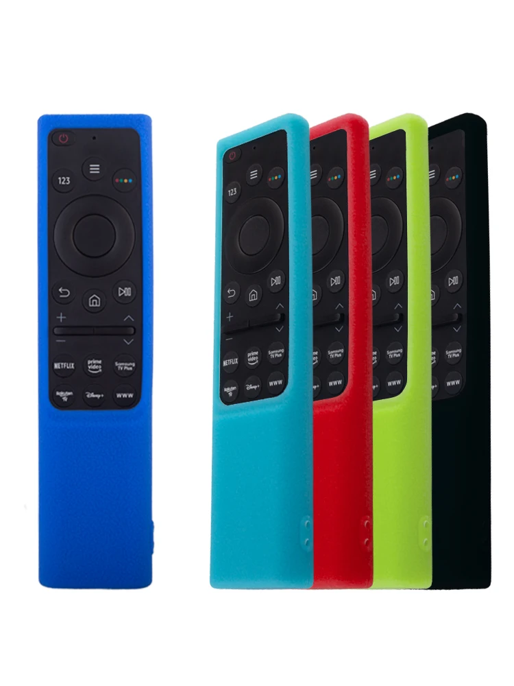 Étui de protection pour télécommande TV en Silicone souple, pour Samsung TV TU8000, TU8300, RU9000, Q60T