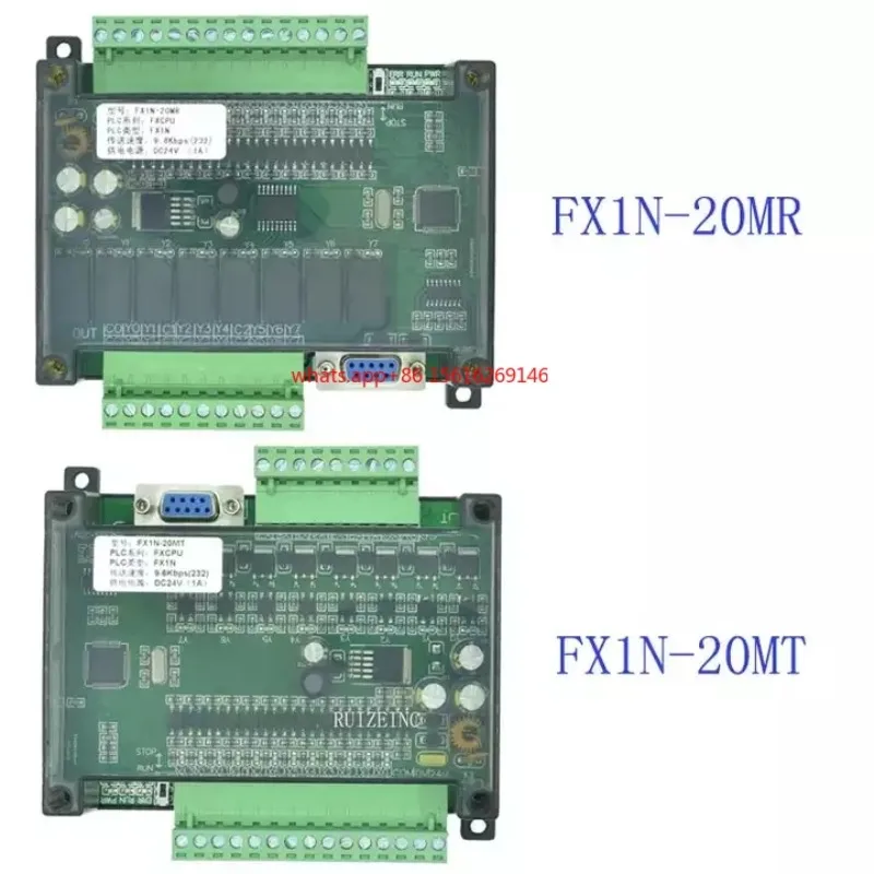 

FX1N-20MR FX1N-20MT PLC Automation Industrial Control Board 12 Input 8 Output Programmable Module PAC PLC Controller
