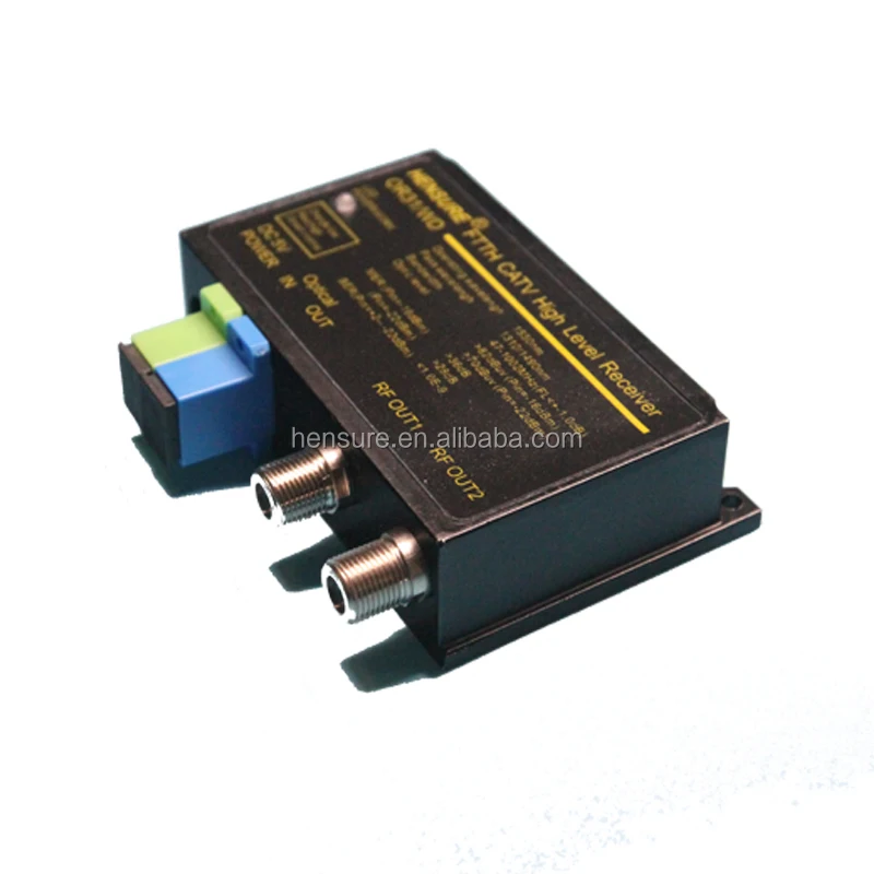 

Mini DBC CatV Optical Receiver With 2 SC Ports FTTH Network Fiber Optic Node UPC Polished 1310nm And 1550nm Wavelengths Used