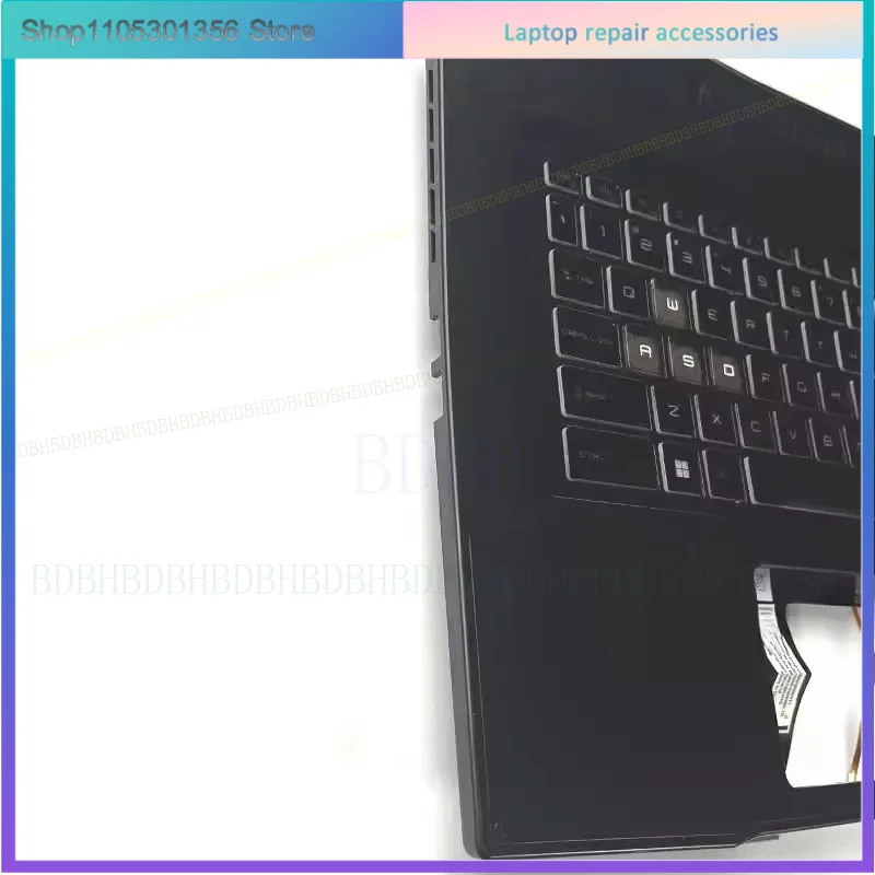 New Laptop For MS-17L5 Bravo 17 D7V Upper Case Palmrest Cover C Shell backlit keyboard