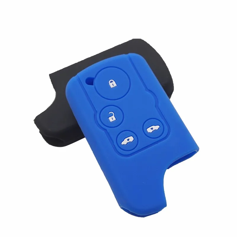 Xinyuexin Silicone Car Key Cover Case Fit for Honda Odyssey Elysion 4Button Remote Key Jacket Car-styling Silica Gel Before 2014 image 4