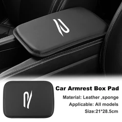 1PCS Car Armrest Pad Covers New R logo Auto Seat Armrests Storage Protection Cushion for VW Volkswagen Golf 8 MK8 Accessories