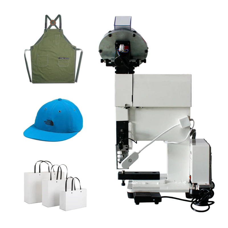 Semi-Auto Punching Machine with Easy-Feed System | 220V 1 Year Warranty | Low-Cost & Reliable for Leather Canvas Flags Garments