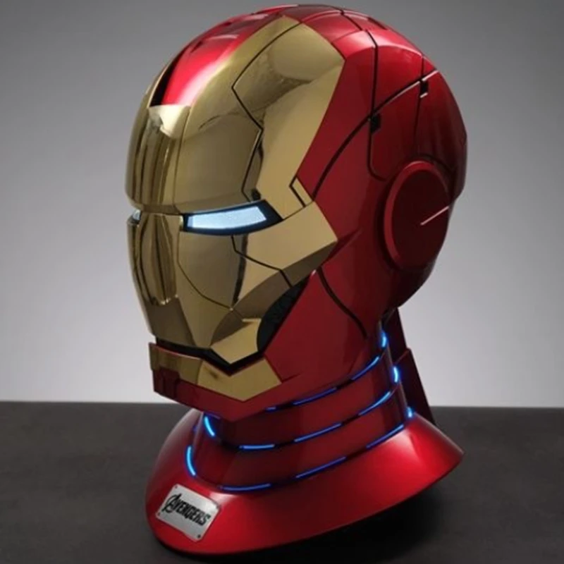 

Iron Man 1:1 Helmet Mk50/Mk5 Wearable Voice Control Transformation Remote Control Toys Cosplay Costumes Model Birthday Gifts