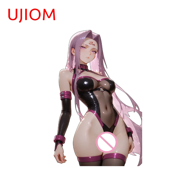UJIOM Alluring Rider Medusa Big Breasts Wall Sticker Scratch Proof Windows Bookshelf Adhesive Decal High Quality DIY Decor