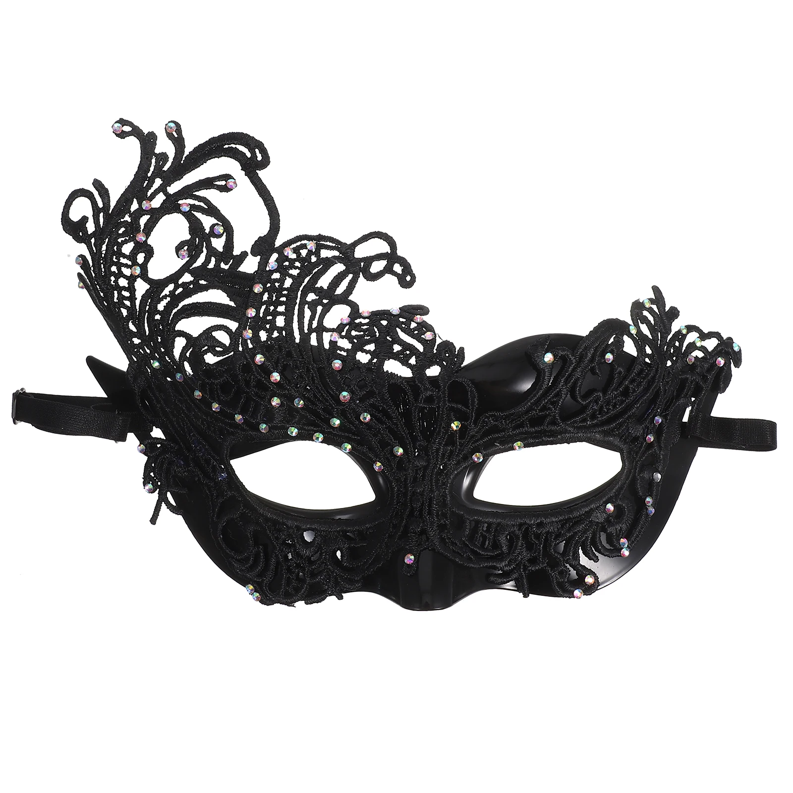 

Half Face Mask Halloween Decor Beautiful Masquerade Masks Clothing Cosplay Props