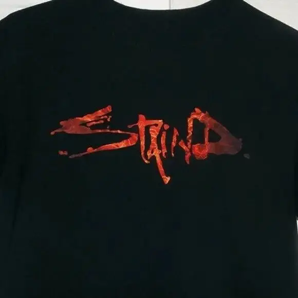 

Футболка с символом STAIND, хлопковая черная рубашка с короткими рукавами, популярная рубашка унисекс