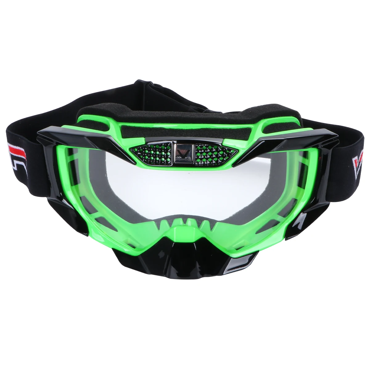 

Motorcycle Glasses Goggles Accessories Bike Windproof Anti-Fog Green Protective