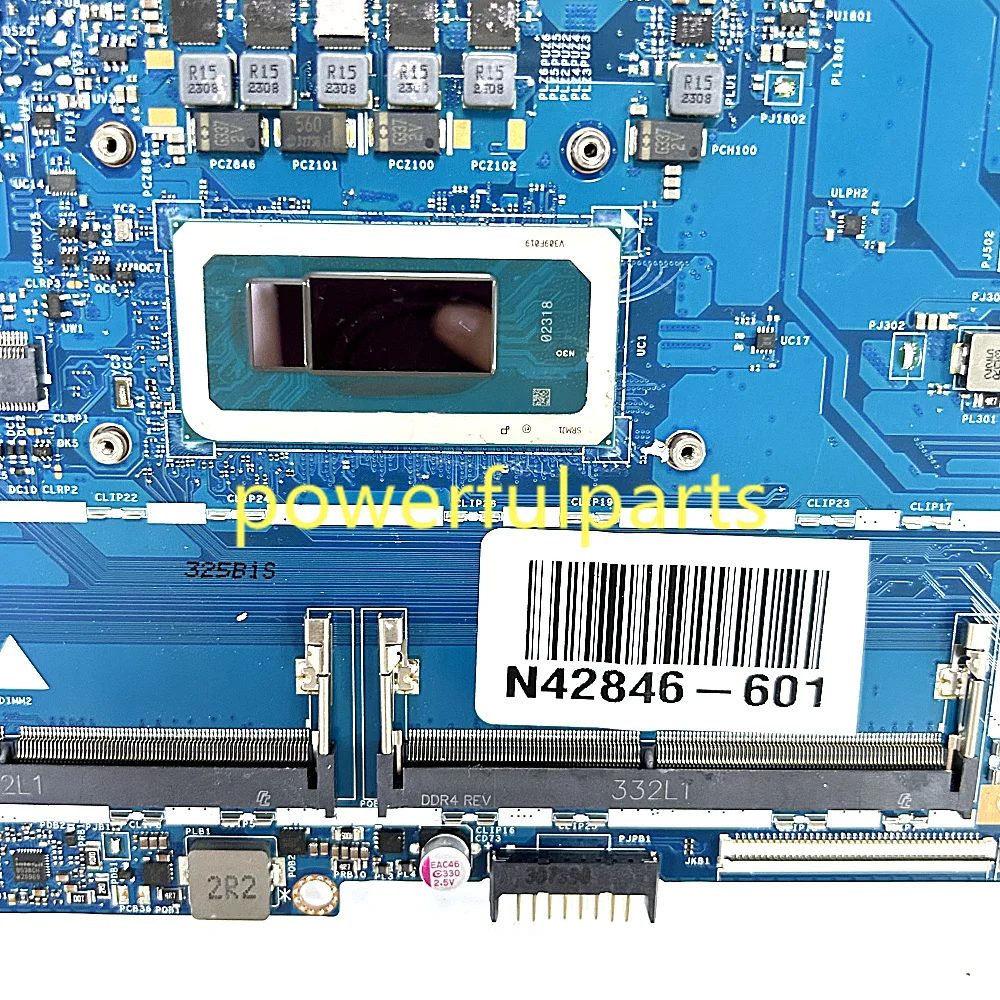 Untuk Hp Envy 17-CW 17T-CW Motherboard N42846-601 JPR70 LA-M796P I7-13700H CPU On-Board Berfungsi Baik