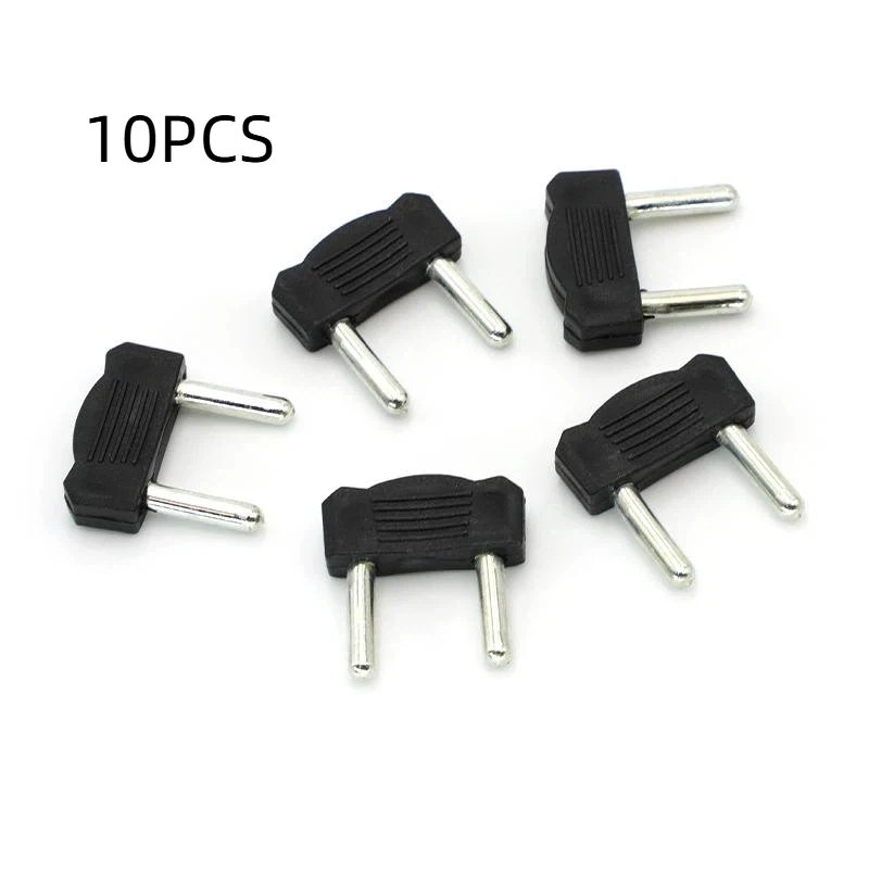 10Pcs 14mm 18mm Pitch Connecto Plug Audio Video Terminal Block Banana Plug 3mm Needle Short-circuit Plugs