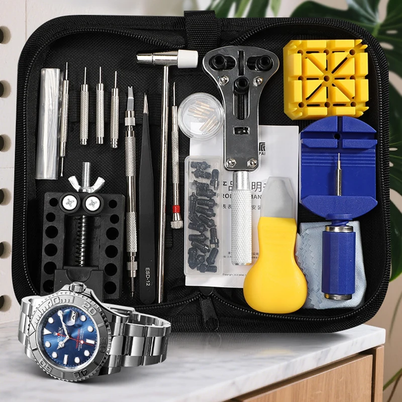 

New Watch Repair Tool Kit Watch Maintenance Set Bracelet Removal Battery Replacement Bracelet Disassembly Length Adjustment