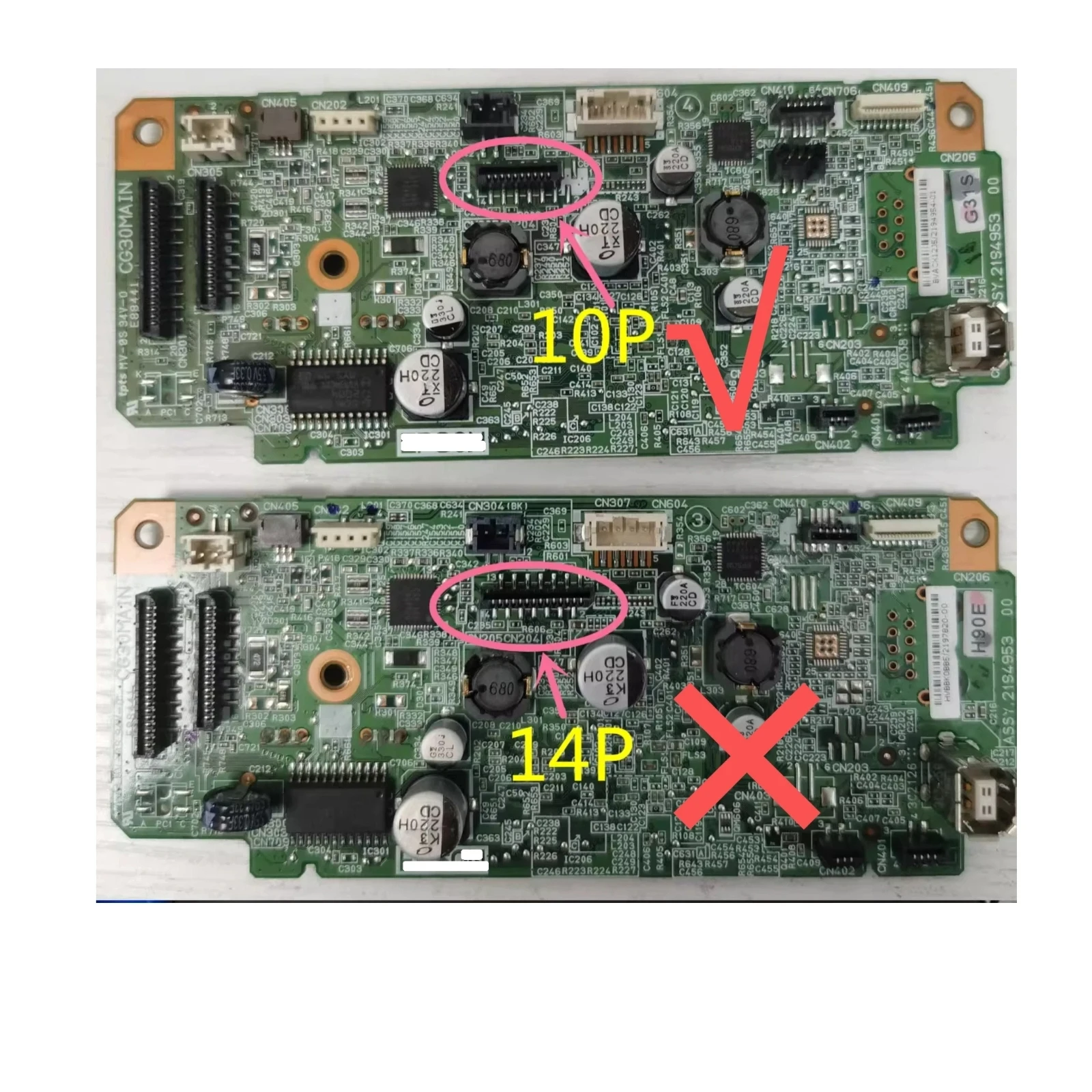 10pin Main Board Motherboard Fits For EPSON EcoTank L5290 Printer Parts L 5290