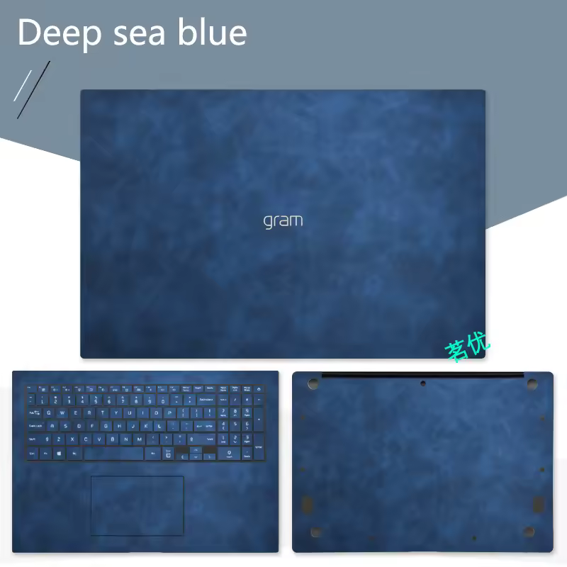 크레이지 호스 가죽 노트북 스티커