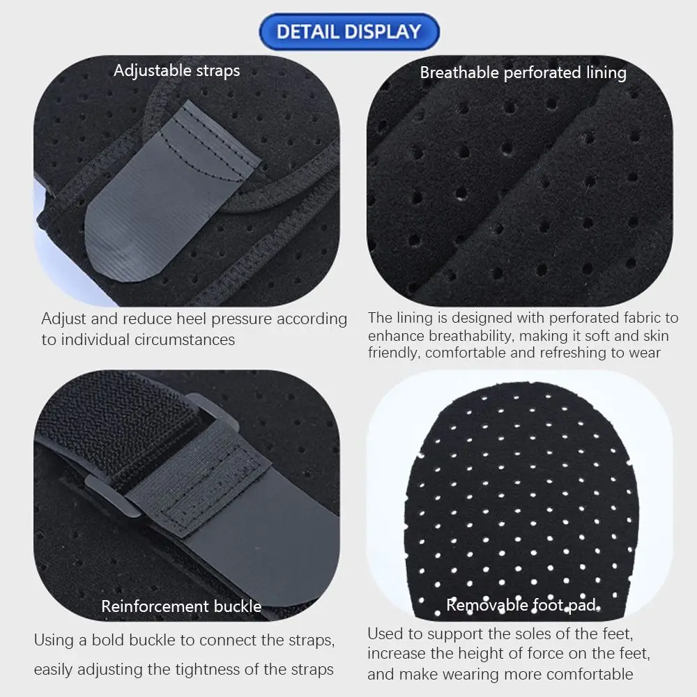 Linderung von Bogenschmerzen, Plantarfasziitis, Nachtschiene, atmungsaktive Chirurgie, Erholung, Fußabfall-Orthese, verstellbare Fußkorrektur