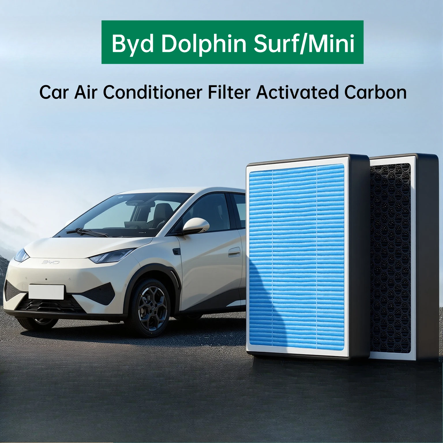For BYD Dolphin Surf/ Mini Atto1 Car Air Conditioner Filter Activated Carbon Aromatherapy Original Factory Filter Element