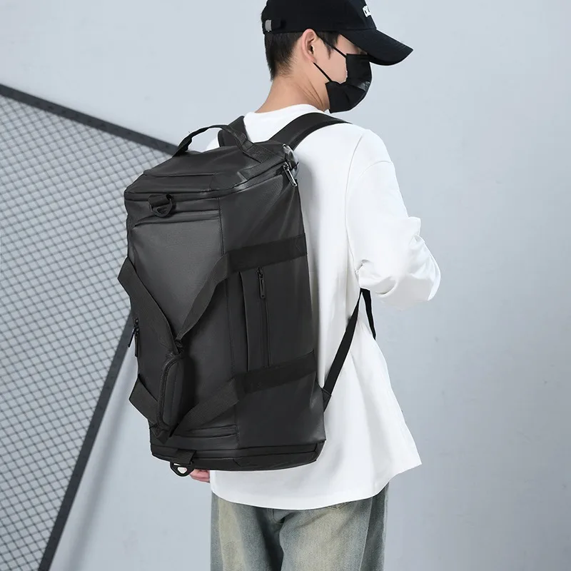 

Fitness bag, men's large-capacity portable sports training multi-functional shoulder travel bag
