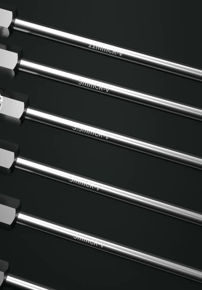 Sechskant-Steckschlüssel-Schraubendreher, 5–14 mm, mehrere Größen, Schraubenschlüssel, Mutternschlüssel für Automotive, mechanische Heimreparatur, Sechskantschlüssel-Handwerkzeuge – Detail 12
