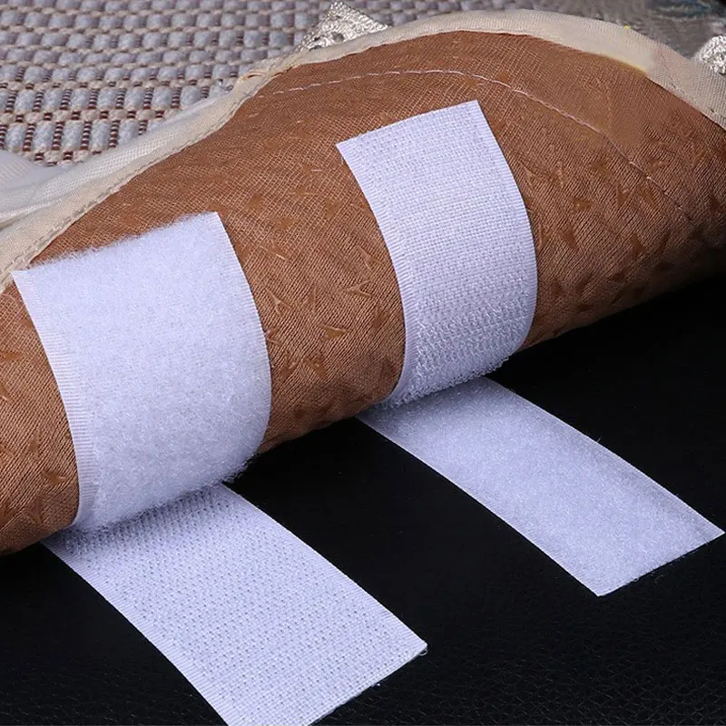 10 قطعة شريط تثبيت بخطاف وحلقة ذاتي اللصق مع أبازيم من النايلون اللاصق لتثبيت الحصير وأدوات منزلية للسيارة #4