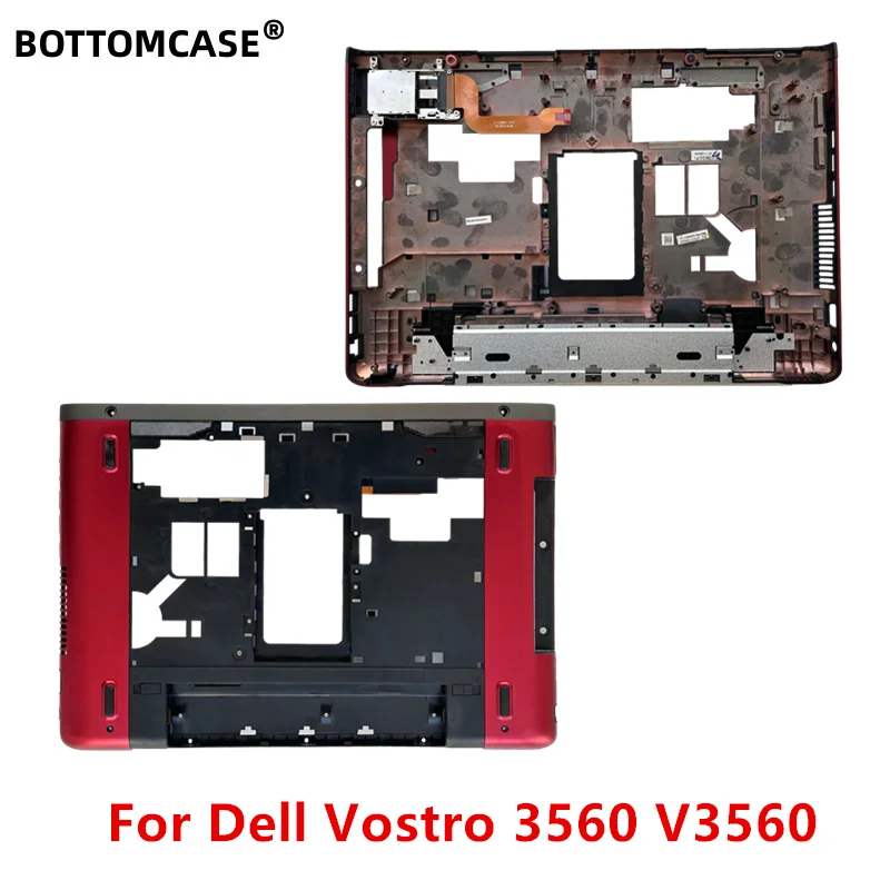 BOTTOMCASE New For Dell Vostro 3560 V3560 Laptop Bottom Base Cover Assembly Lower Case Red J2Y05 0J2Y05