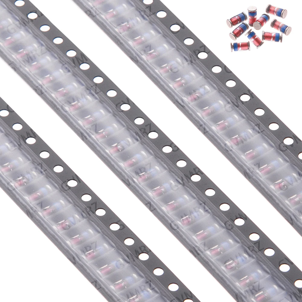 20pcs 18V 13V 15V LL41 SMD Zener Diode ZM47 Series 3.3V–47V Assorted Voltage Surface Mount Electronic Component 18V 4.3V 4.7V