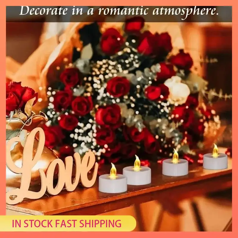 

AA05 Wishing Lights Mini Flameless LED Candle Lights Battery Powered Warm Light Atmosphere Decoration Electronic Prop