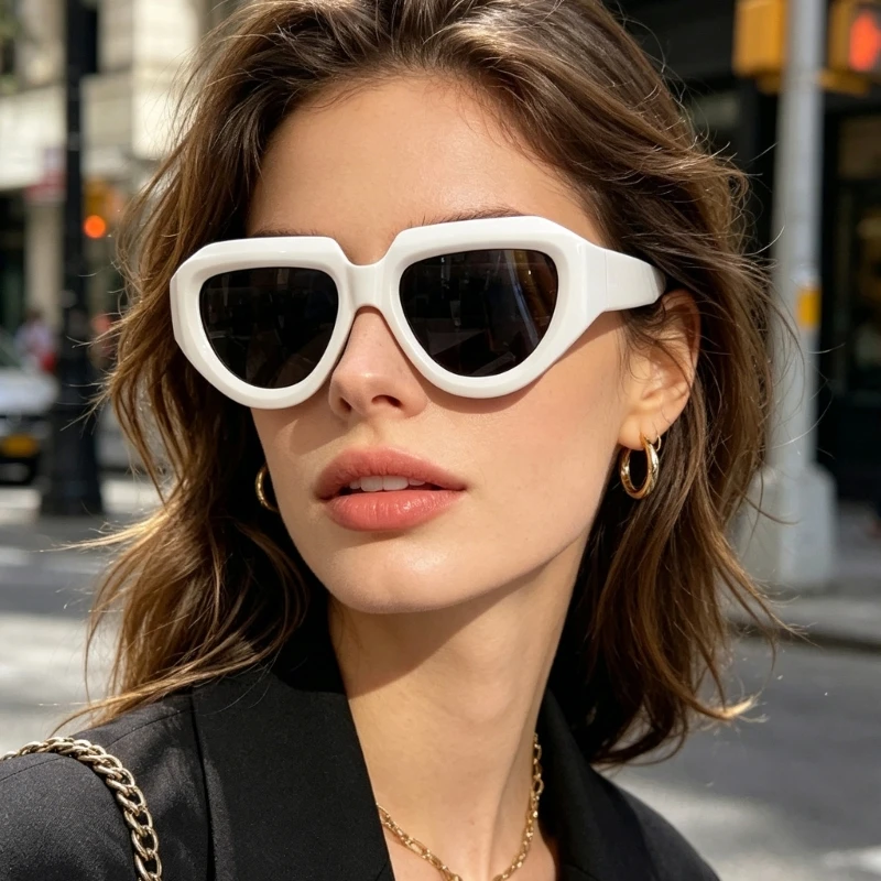 Contemporary Round Frame Sunglasses Light weight Sun Protecting Sunglasses For Fashion Enthusiasts And Outdoor Fun