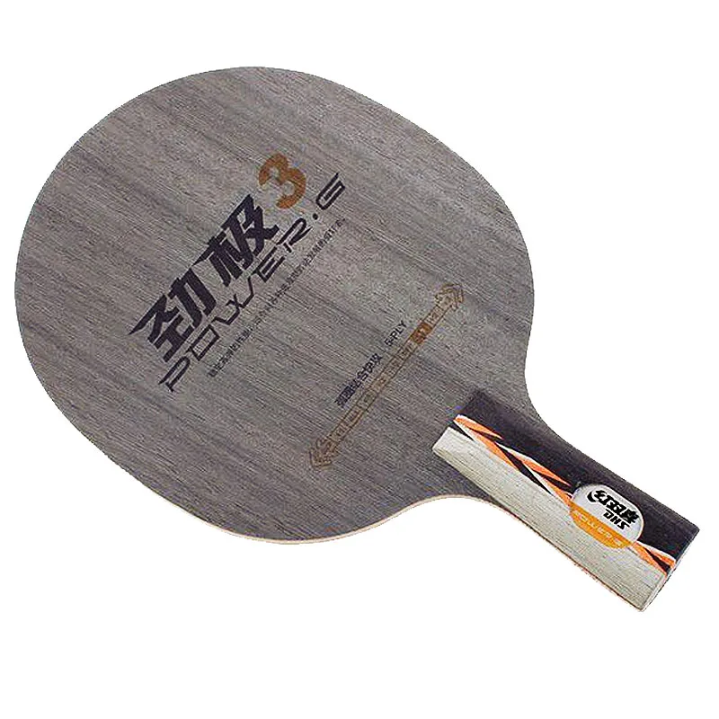 DHS Power G 3 Folhas Lâmina De Tênis De Mesa, 5-Folhas De Madeira Pura, Alta Elasticidade, Lâmina De Ping Pong com Caixa Original