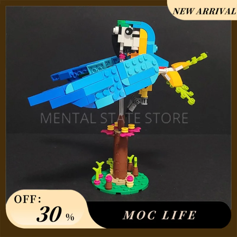 NEW 169PCS Customized MOC Balancing parrot Building Blocks Technology Bricks DIY Creative Assembly Education Toys Holiday Gifts