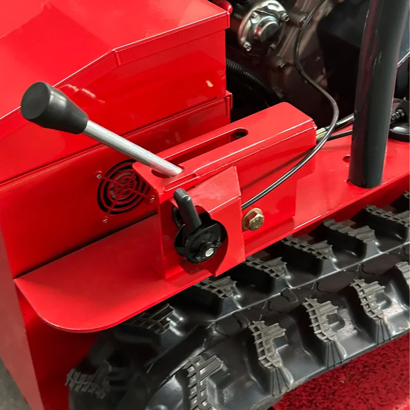 Customized, factory-direct, remote-controlled chain robot lawnmower with cordless drum tractor