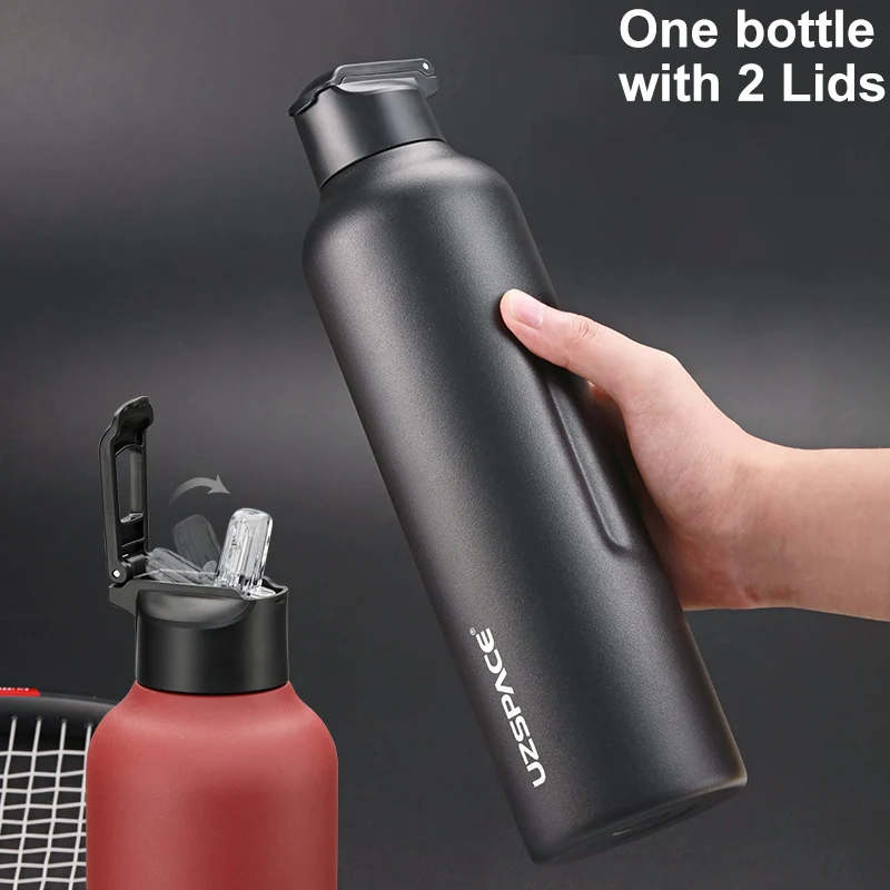 Thermos Flask,Vacuum Bottle  SUS316 Stainless Steel,Sport Water Bottle,For Fitness Outdoor Sports,Big Capacity,1000ML