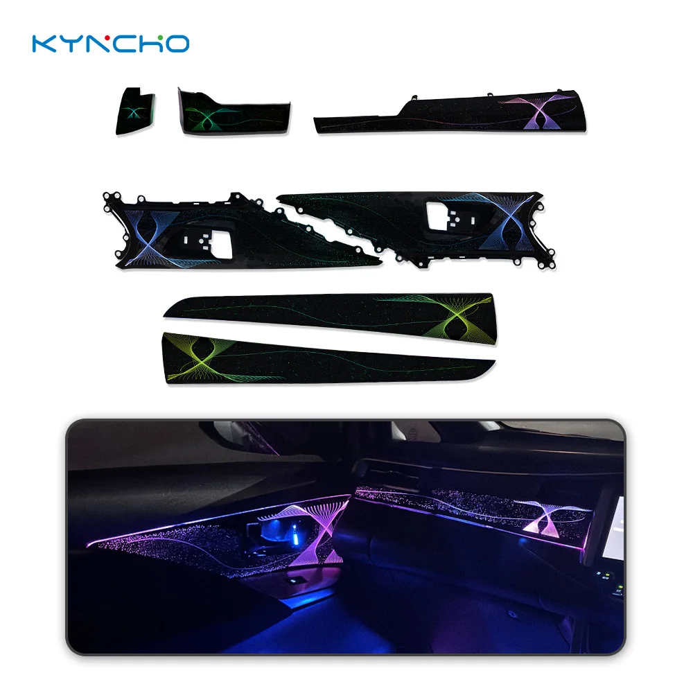

For Toyota INNOVA CRYSTA LED Car Ambient Light Symphony Color Changing Led Interior Car Light Automotive Ambient Lighting