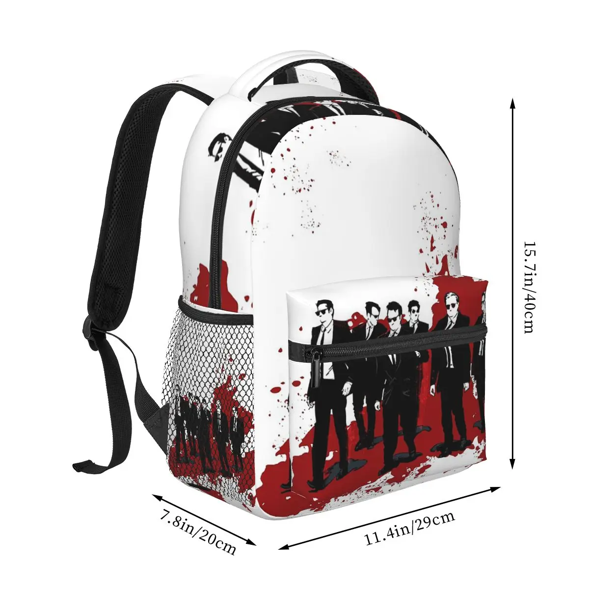 Reservoir Dogs 2 Backpack Student Boys Girls BookBag Children School Bag Computer Shoulder Bags for Men Women
