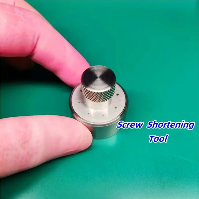 ABWZ-Watch Repair Tools Screw Shortener Screw Grinding Fixture Convenient For Shortening Screws