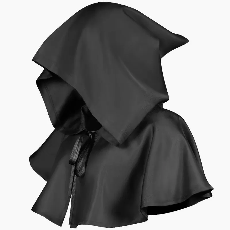 Adult loween Cosplay Death Reaper Hooded Robe Medieval Sle Stage Costume Women's Traditional Ethnic Faion Clothing