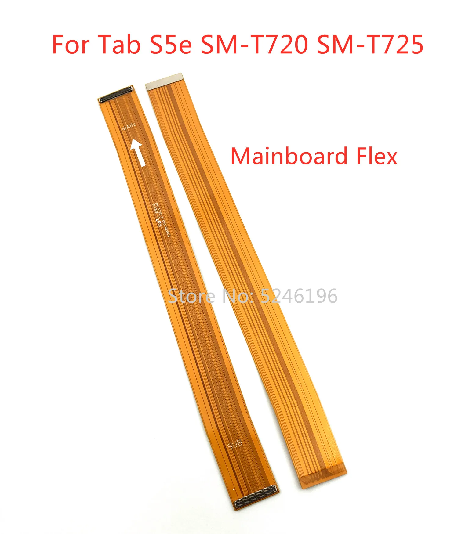 

1 шт., гибкий кабель для зарядки основной платы для Samsung Galaxy Tab S5e T720 T725 S5e SM-T720 SM-T725, запасная часть.