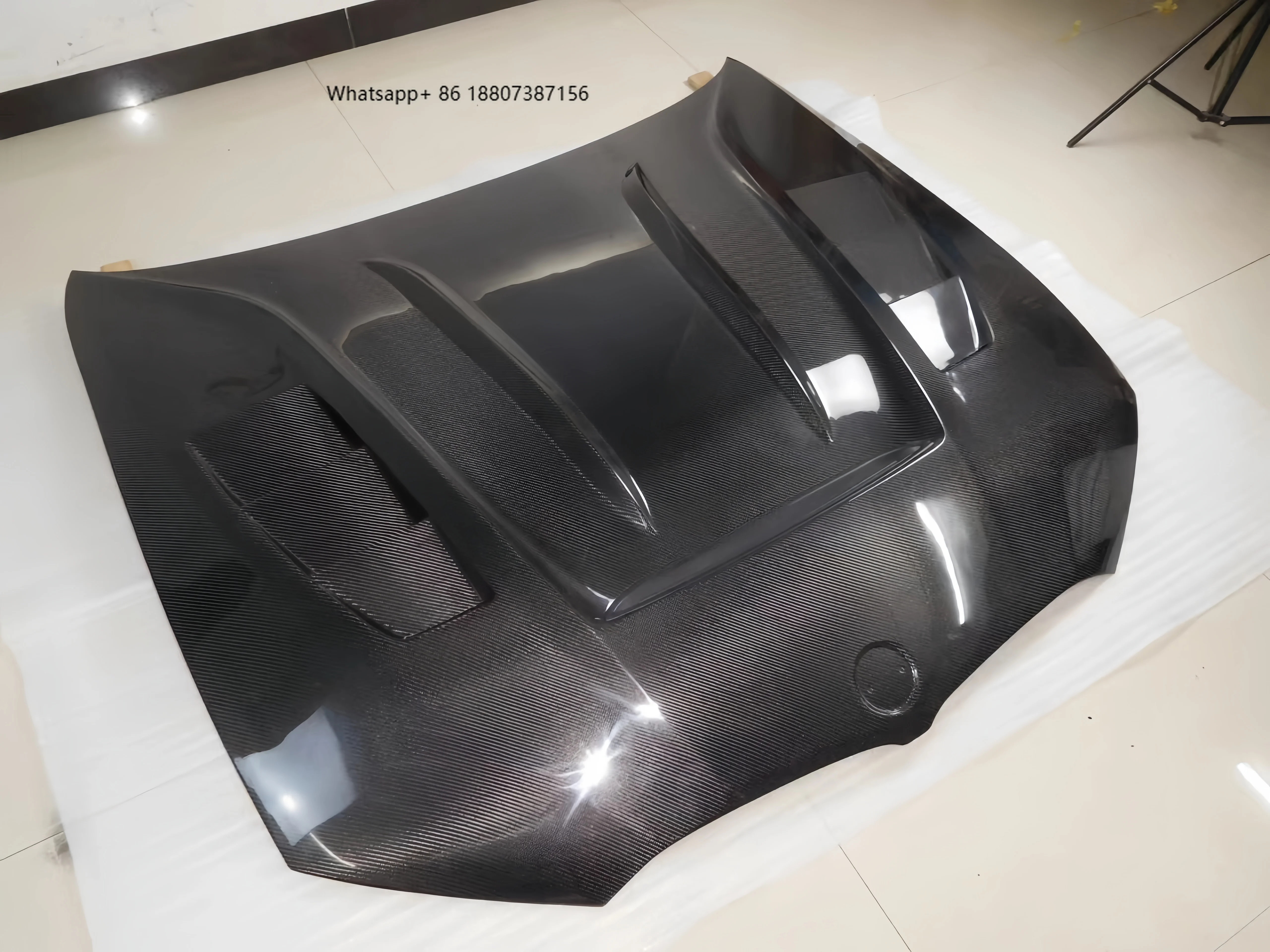 

Genuine Carbon Fiber Car Bonnet forBMW 3 Series G20 G28 MRD Style Engine Cover