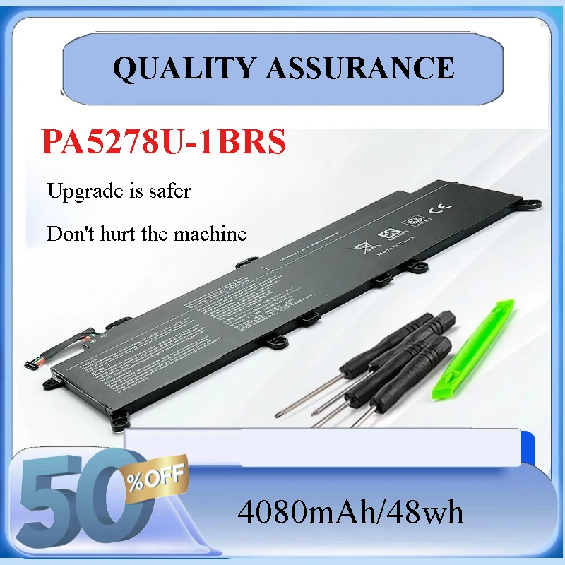 PA5278U-1BRS Laptop Battery for Toshiba Portégé X30-D-123 X30-E X30-F Tecra X40-D-11F X40-E X40-F X40-D-145 X40-D-14M
