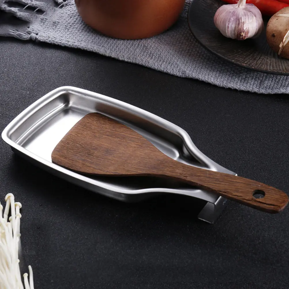 

Органайзер для ложек из нержавеющей стали 304, 1 шт., металлическая подставка для ложек премиум-класса для легкой очистки, решение для хранения кухонной утвари