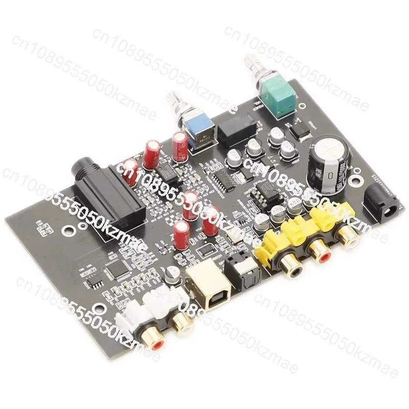Suitable for ES9038Q2M fiber optic, coaxial USB decoding sound card