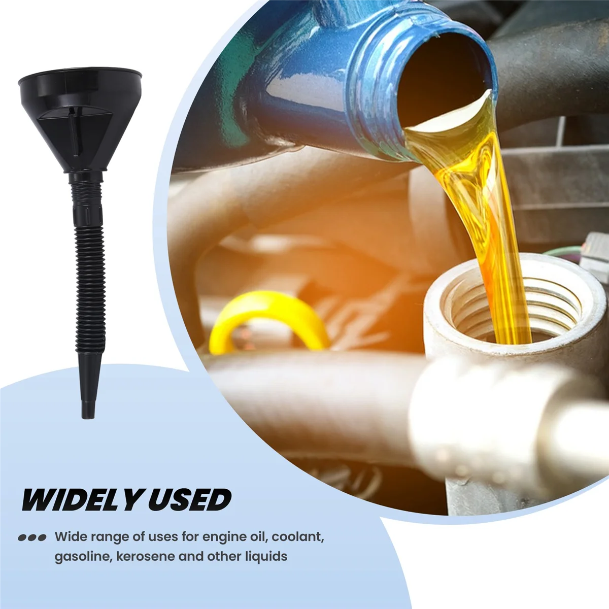 필터 깔때기 농축 탱크 및 오토바이 가솔린 필터 깔때기 G