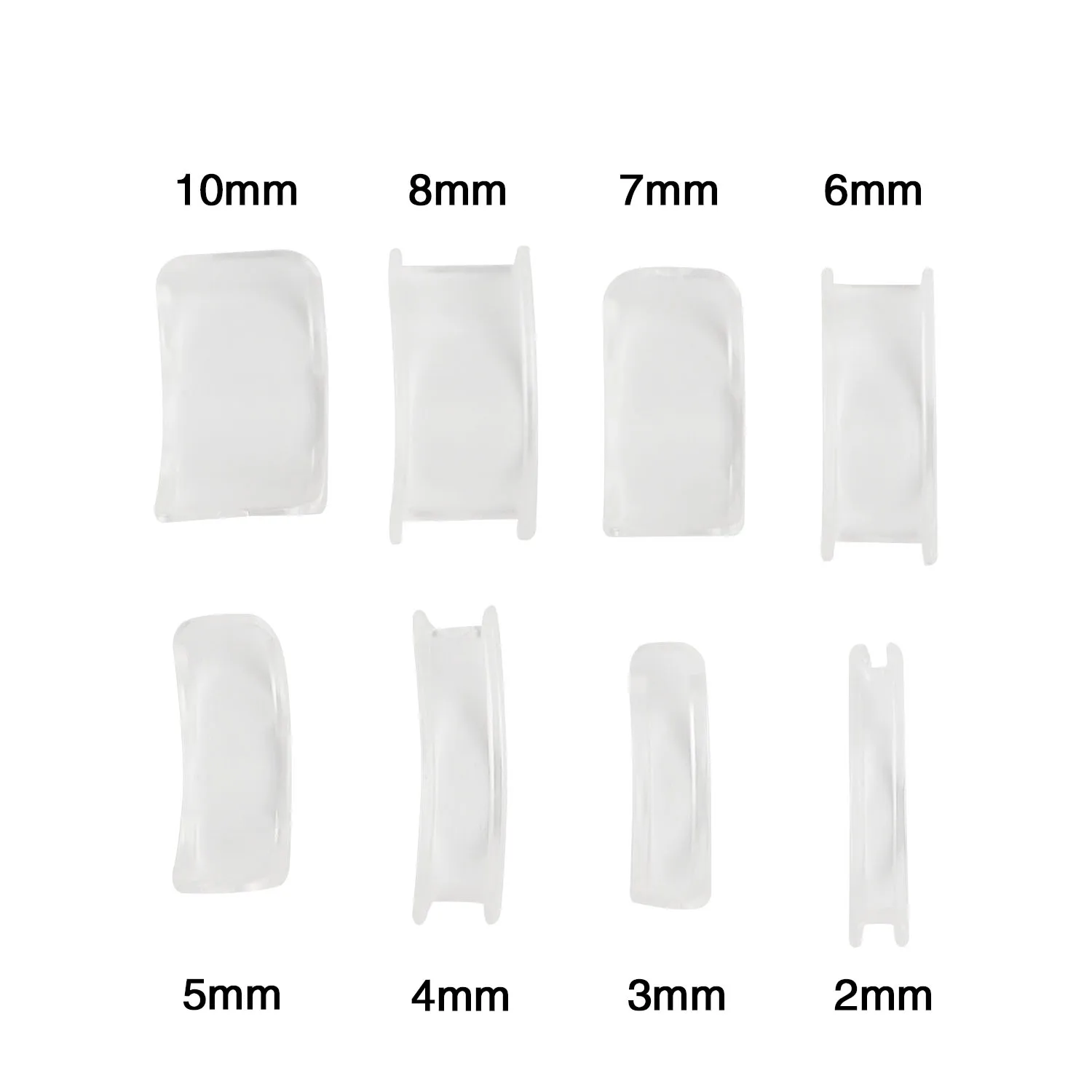 Invisible Ring Size Adjuster for Loose Rings Ring Adjuster Fit Any Rings, Assorted Sizes of Ring Sizer