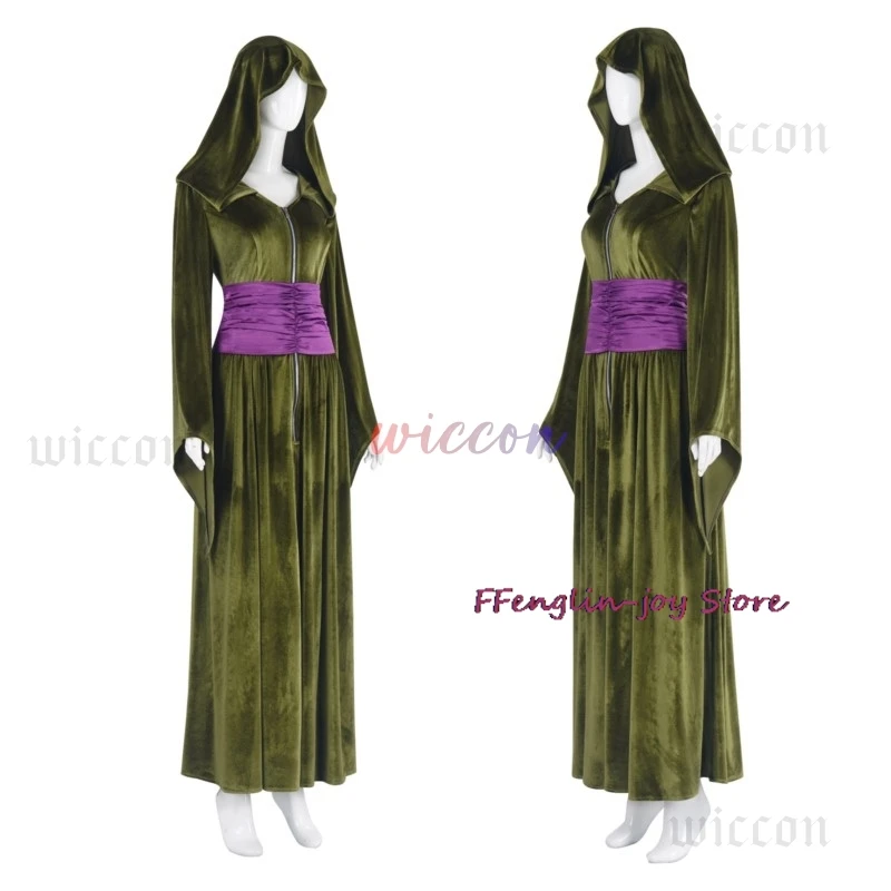 

Женское средневековое бархатное зеленое платье для косплея, фэнтезийный фильм, космическая битва, тематический костюм для ролевых игр, маскировочные фантазийные костюмы